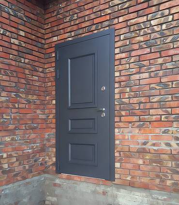 Металлобагетная входная дверь